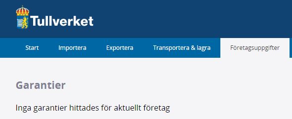 Samlad garanti EUCGU