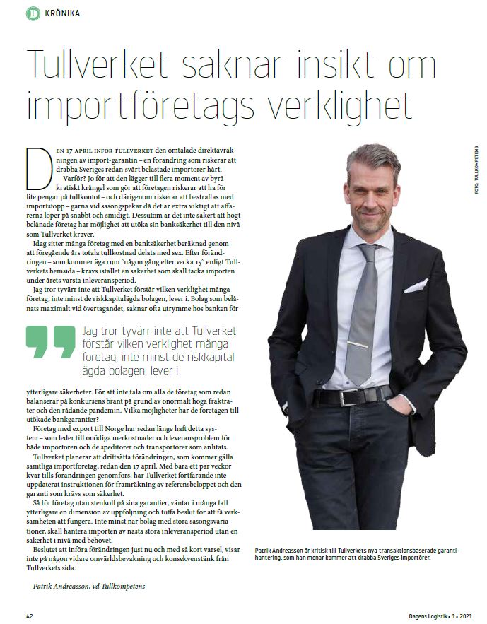 Dagens Logistik 210401 Krönika