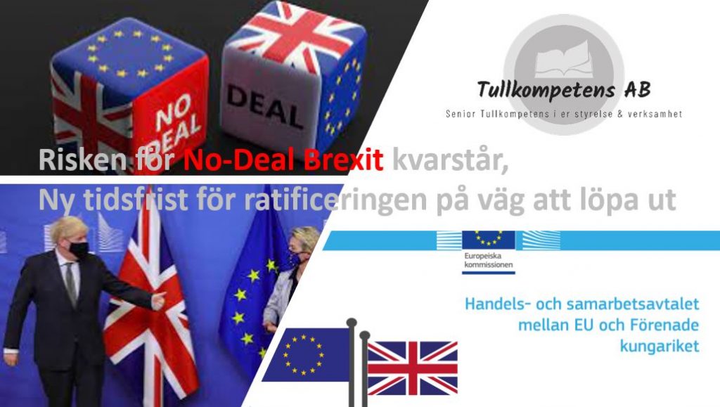 Risken för No-Deal Brexit kvarstår
