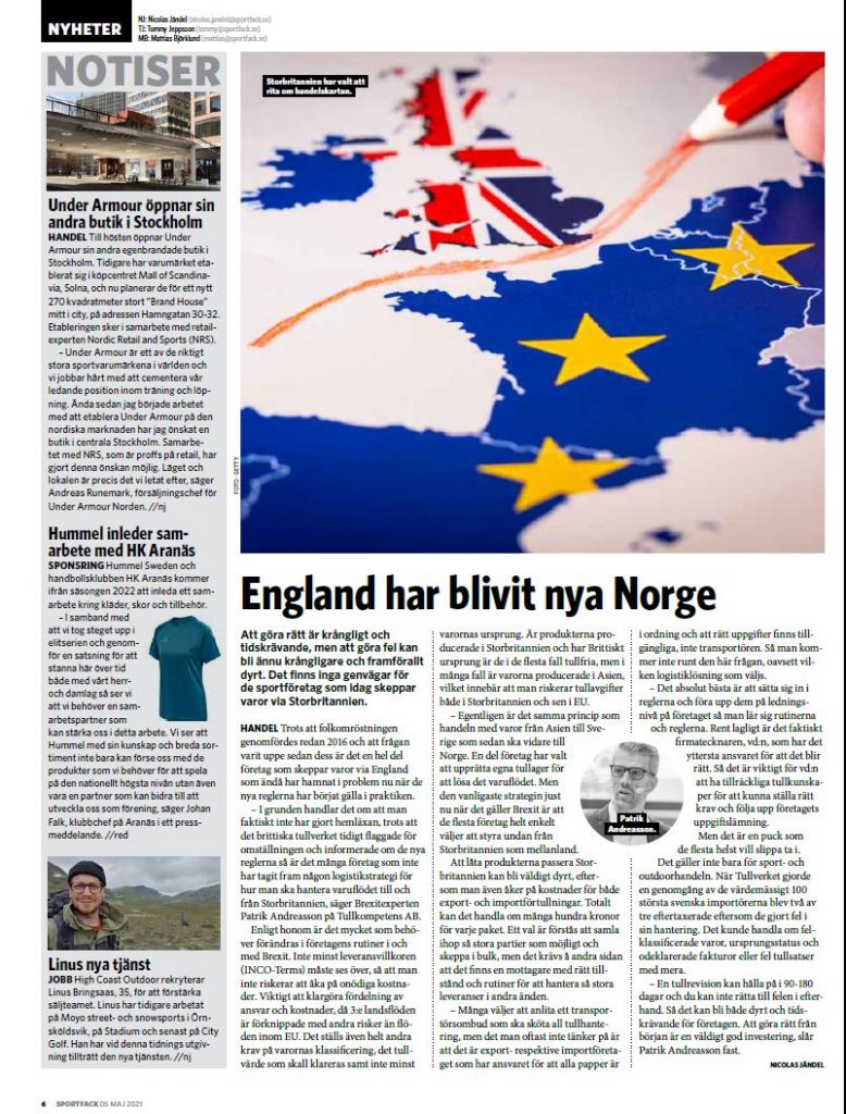 SPF England har blivit nya Norge
