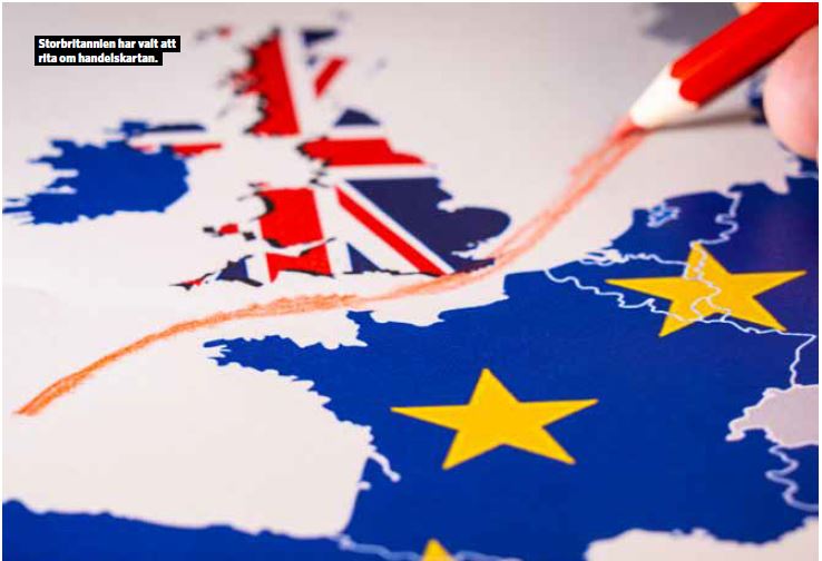 Storbritannien har valt att rita om handelskartan