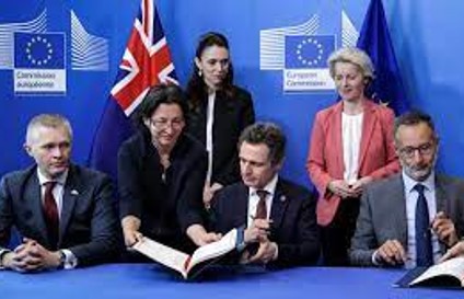 Frihandelsavtal med Nya Zeeland