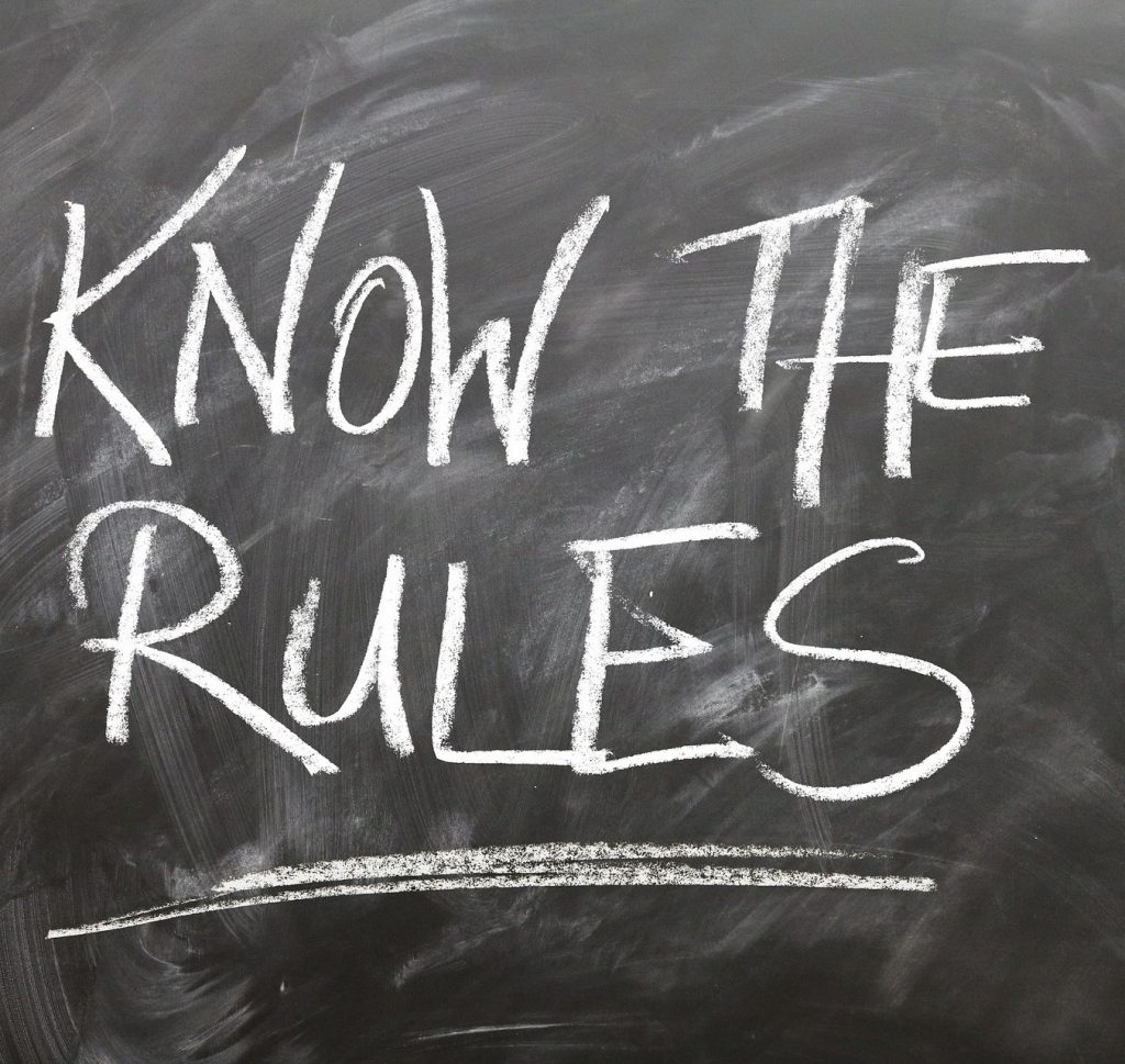 Know the rules